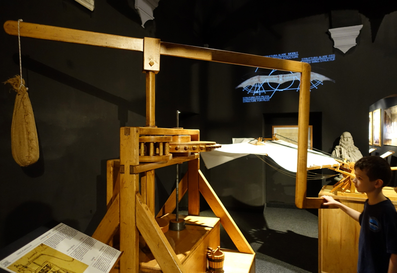 Olive Oil Press, Leonardo da Vinci Museum, Florence