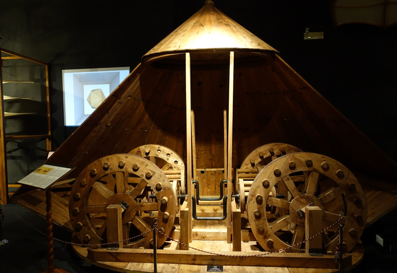 Tank, Leonardo da Vinci Museum, Florence