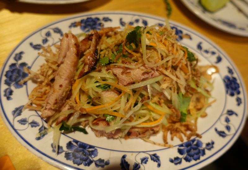 Green Papaya Salad, Pig + Khao, NYC