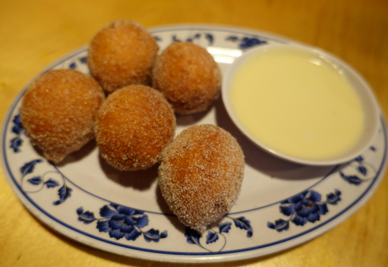 Ricotta Donuts with Kalamansi Custard, Pig + Khao, NYC