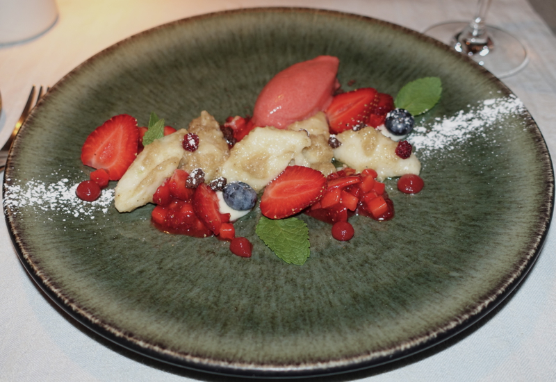 Curd Gnocchi with Strawberries and Berries, Labstelle Vienna