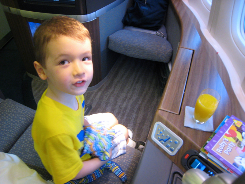 Flying First Class with Kids: Which Airlines and Seats?