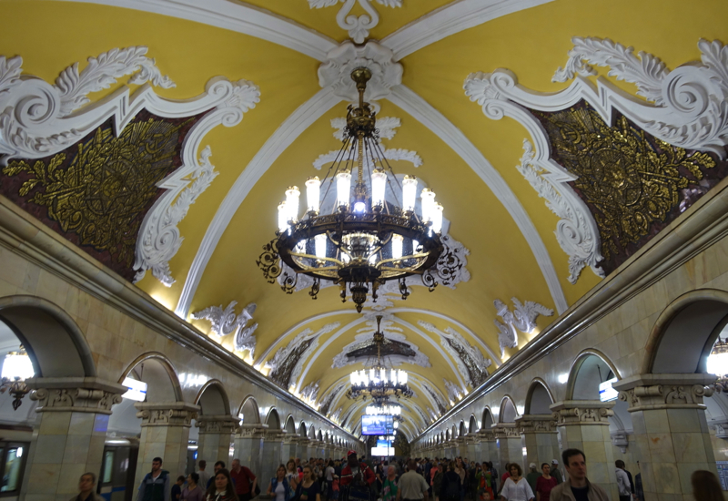 Moscow Metro Tour with Happy Moscow Tours