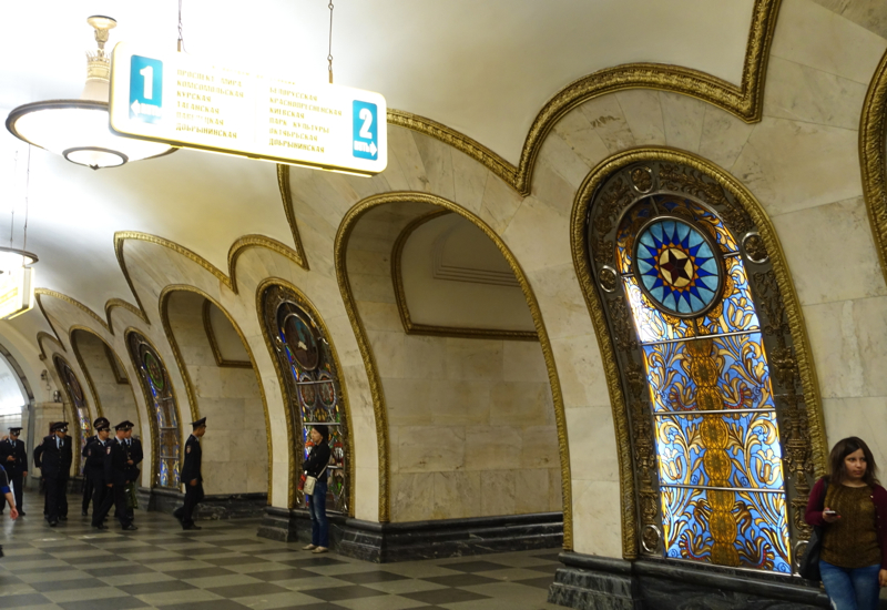 Moscow Metro Tour with Happy Moscow Tours