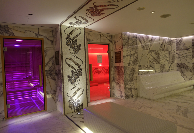 Four Seasons Moscow Amnis Spa Finnish Sauna and Steam Room