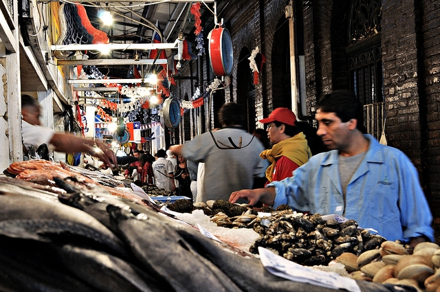 Mercado Central, Santiago