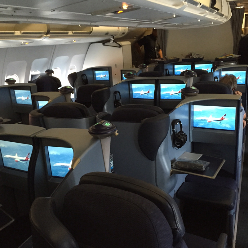 Review: Air Berlin A330 Business Class Berlin to NYC-Business Class Cabin