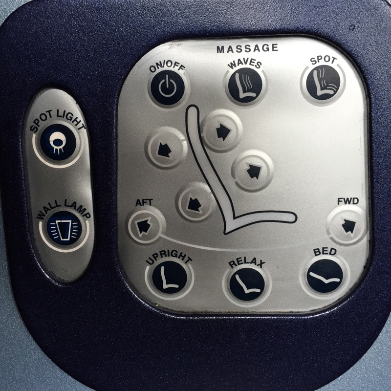 Review-Air Berlin Business Class Seat Controls