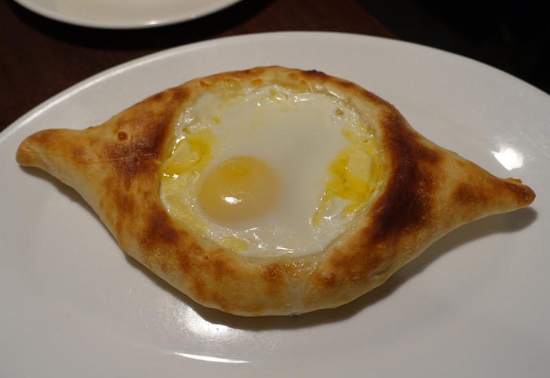 Adjarian Khachapuri, Cafe Khachapuri Moscow Review