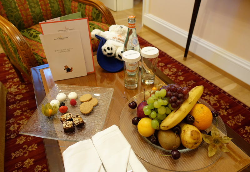Welcome Amenities, Belmond Grand Hotel Europe Review