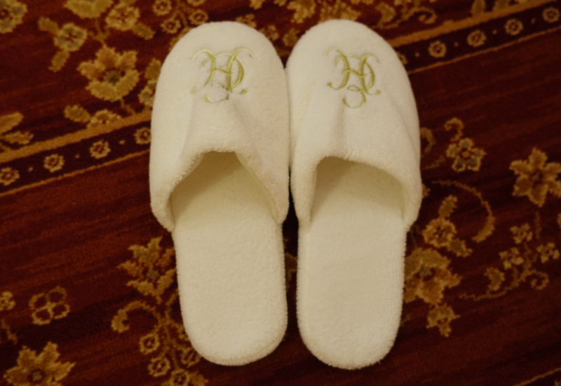 Plush Slippers, Belmond Grand Hotel Europe Review