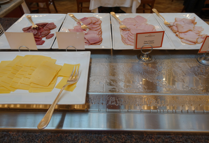 Cold Cuts, L'Europe Restaurant Breakfast Review