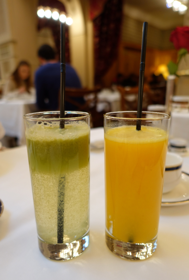 Fresh Squeezed Juices, Breakfast, L'Europe Restaurant Review