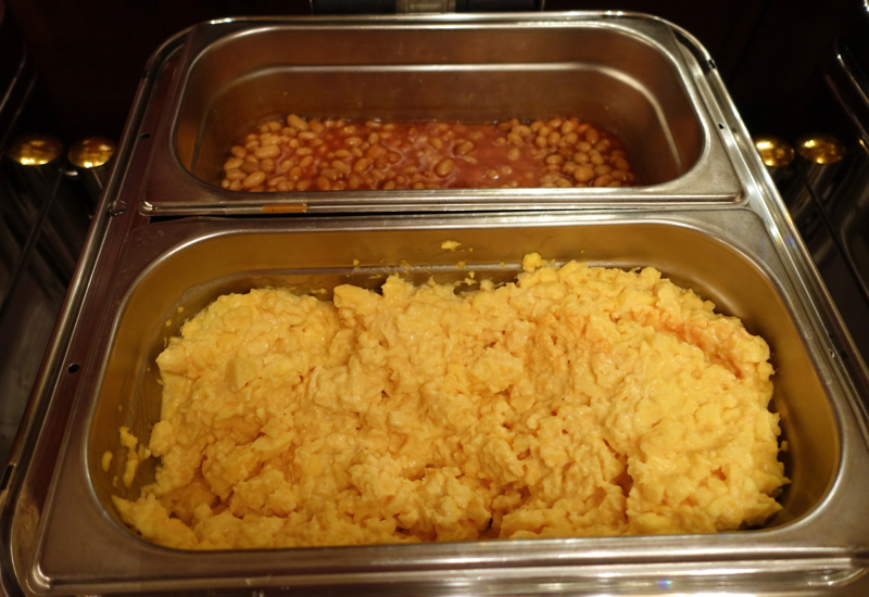 Scrambled Eggs and Baked Beans, Breakfast at Grand Hotel Europe
