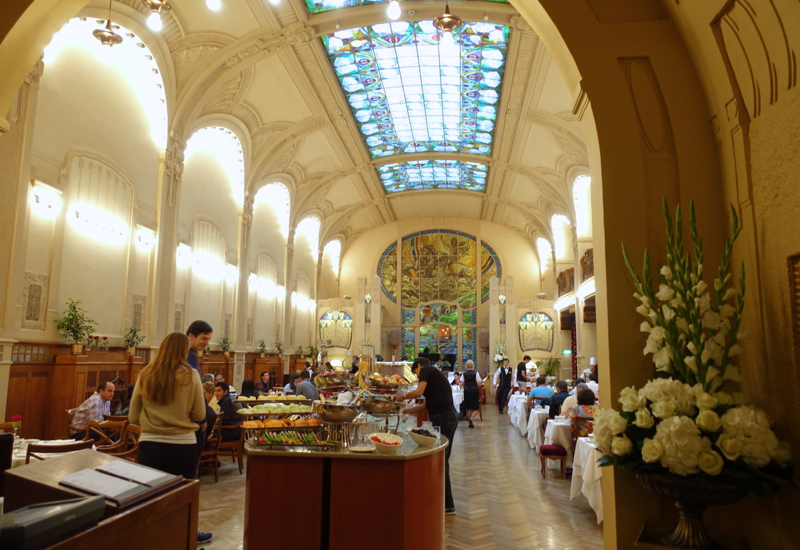 Breakfast Buffet at L'Europe Restaurant, Grand Hotel Europe