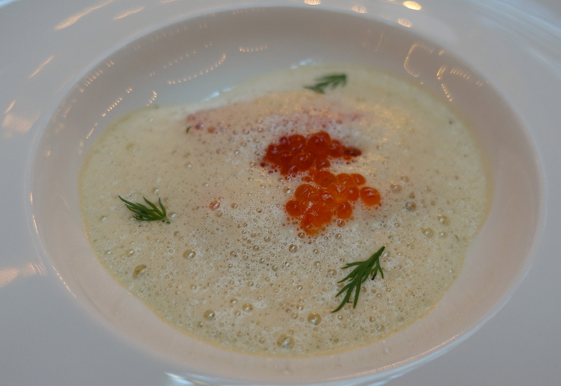 Kamchatka Crab with Champagne Sauce, L'Europe Restaurant Review, Grand Hotel Europe