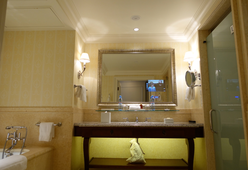 Terrace Bathroom, Four Seasons St. Petersburg Russia Review