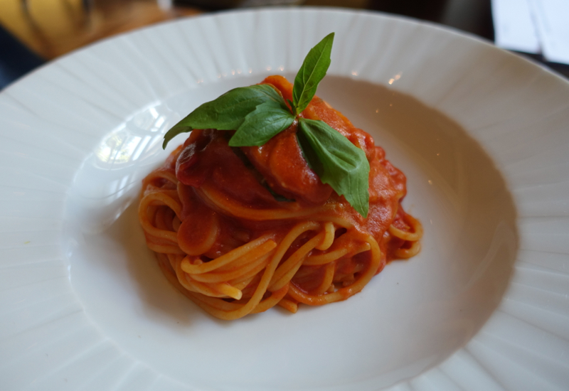 Kids' Spaghetti with Tomato Sauce and Basil, Percorso