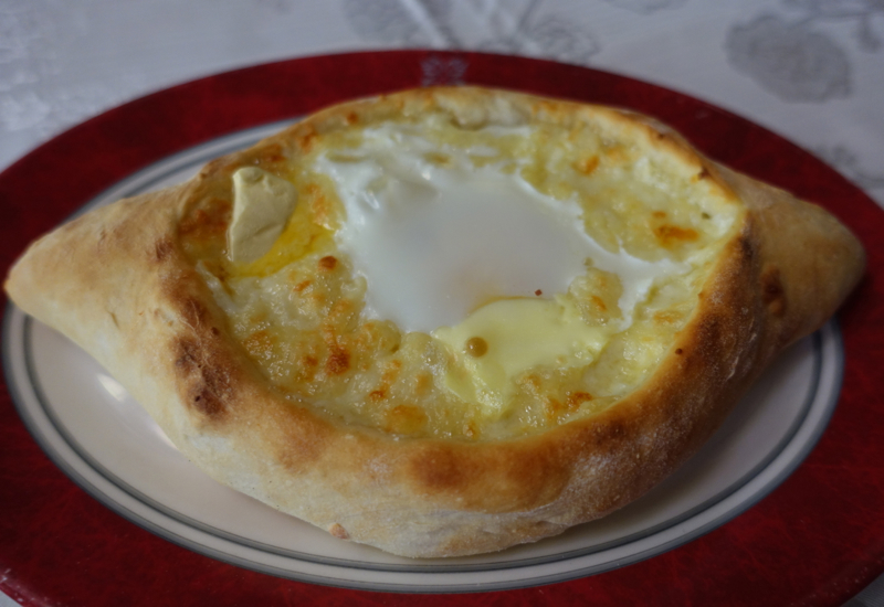 Adjarian Khachapuri, Cat Cafe Review, St Petersburg Russia