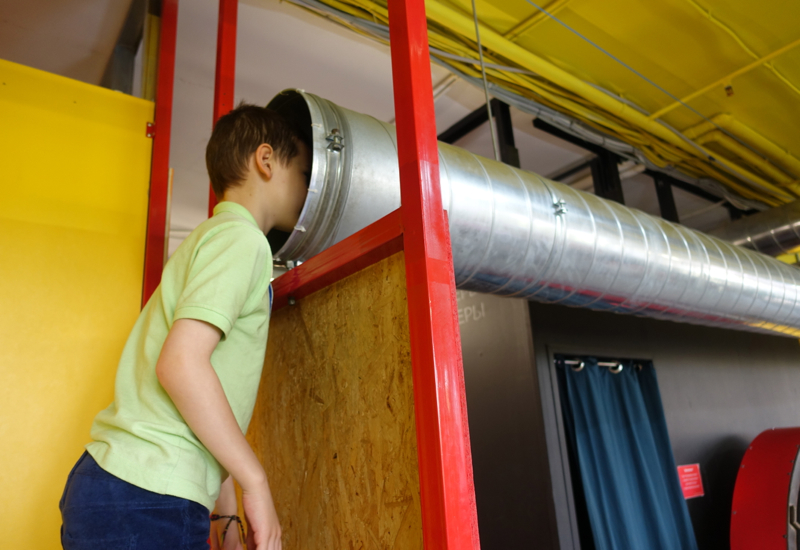 Echo Tube, LabyrinthUm Museum St Petersburg Russia