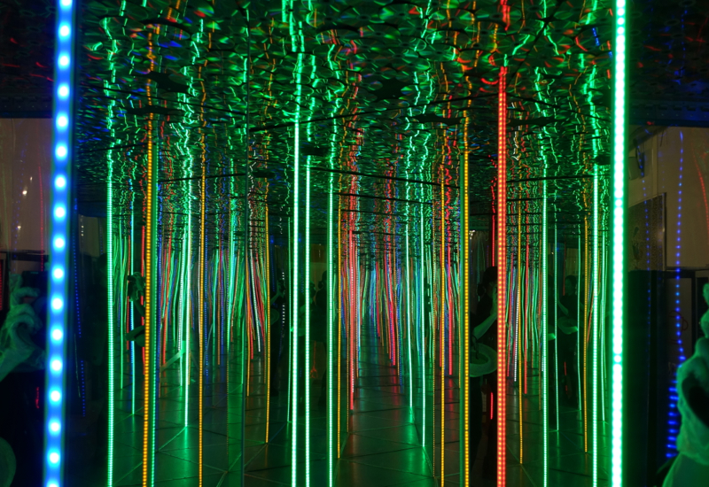 Mirror Maze, ЛабиринтУм Museum St Petersburg Russia