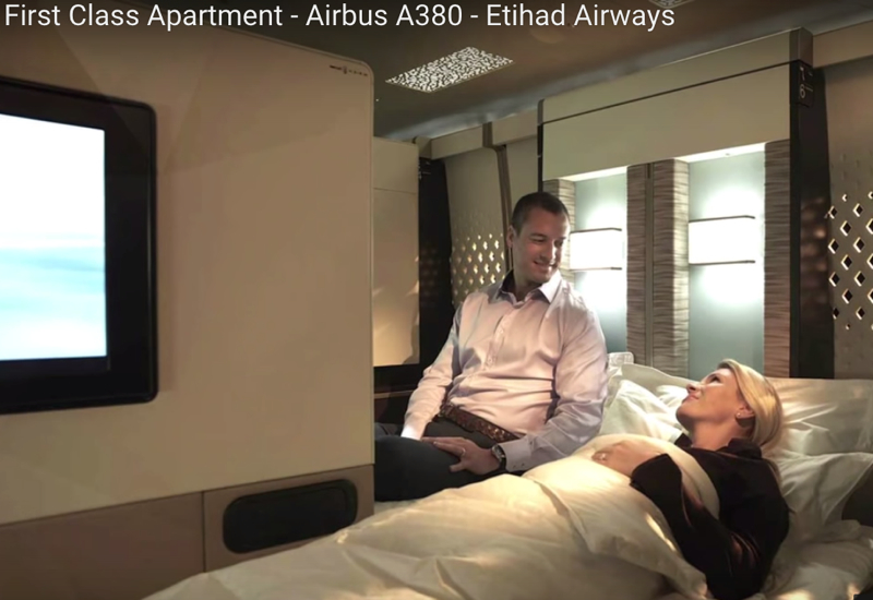 Etihad A380 First Class Apartment