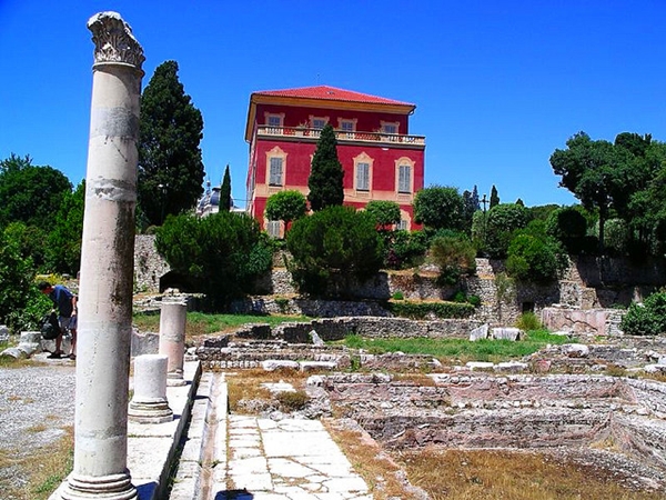 Roman Ruins and the Matisse Museum, Cimiez, Nice, France