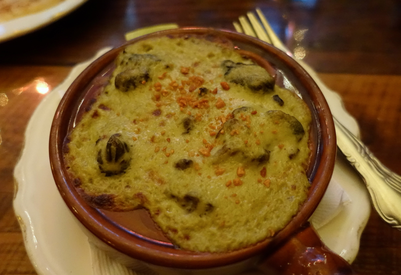 Green Curry Snails, Uncle Boons NYC