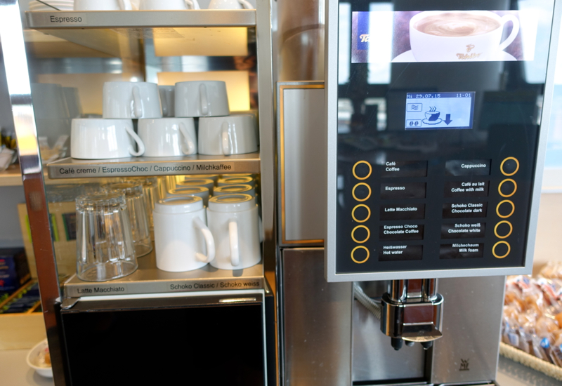 Espresso Machine, Air France Lounge Review, Berlin Tegel Airport