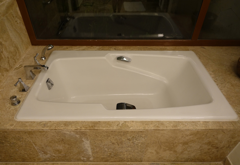 Fairmont Mayakoba Review-Deluxe Casita Bathtub