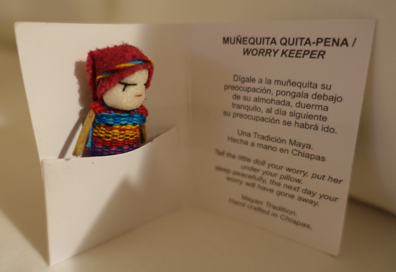 "Worry Keeper" Doll at Turndown Service, Fairmont Mayakoba Review