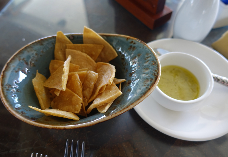 Tortilla Chips and Habanero Sauce, Brisas Restaurant