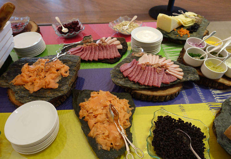 Smoked Salmon and Cold Cuts, Breakfast at Fairmont Mayakoba