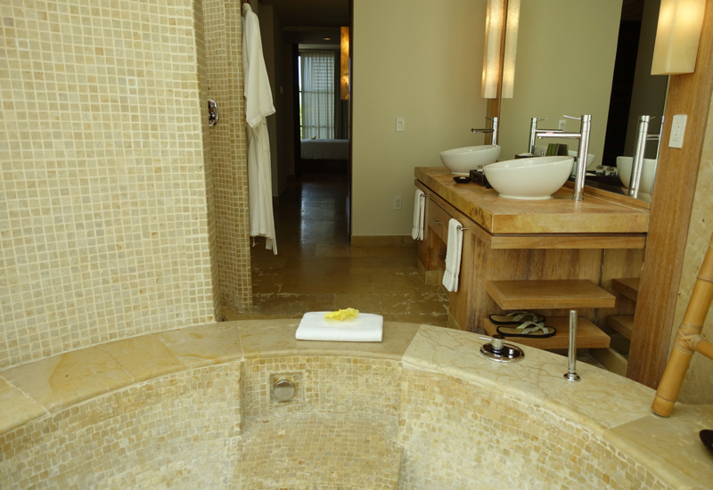 Rosewood Mayakoba Deluxe Lagoon Suite Review-Master Bathroom