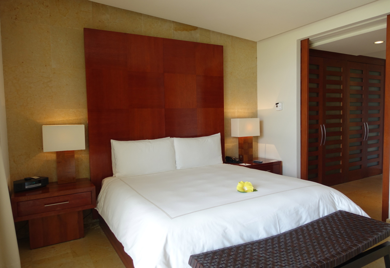 Rosewood Mayakoba Review-Deluxe Lagoon Suite Bedroom