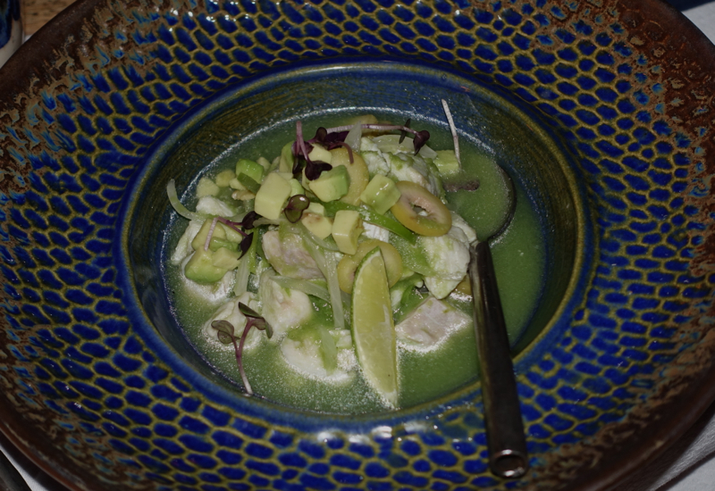 Sea Bass Ceviche, Punta Bonita, Rosewood Mayakoba