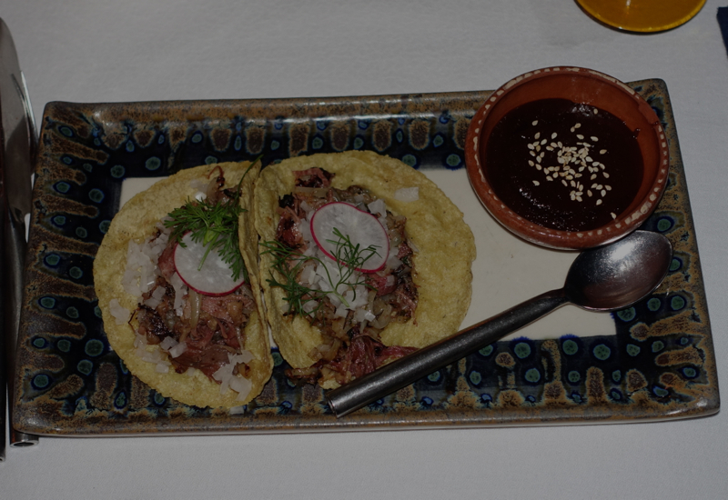 Duck Confit Tacos, Punta Bonita, Rosewood Mayakoba