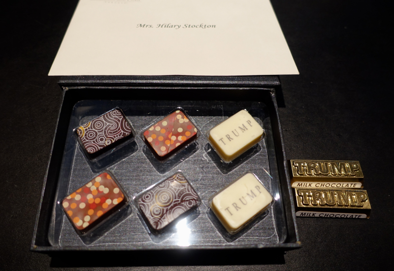 Chocolates at Turndown, Trump Toronto Hotel Review