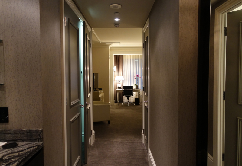 Trump Toronto Hotel Review: Superior Room Entrance