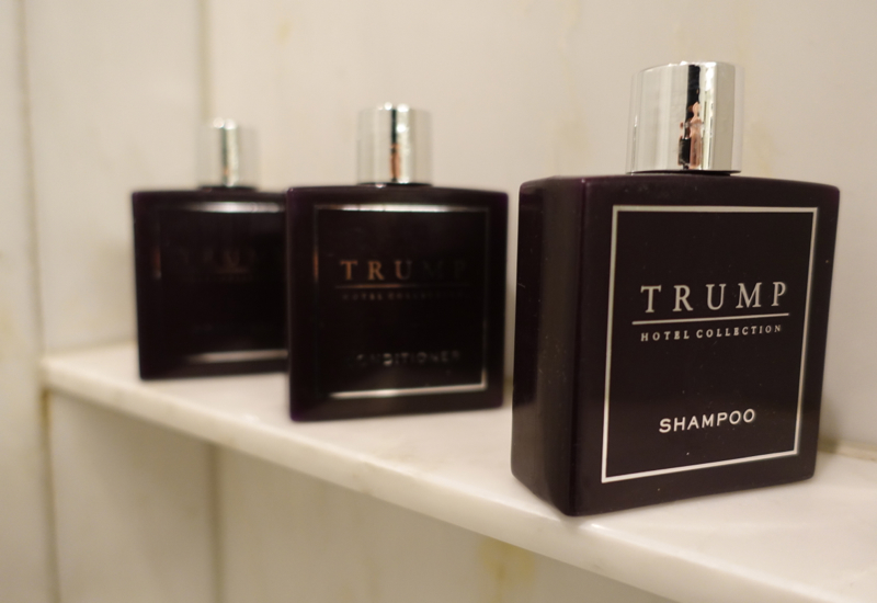 Trump Branded Bath Products, Trump Toronto Hotel Review