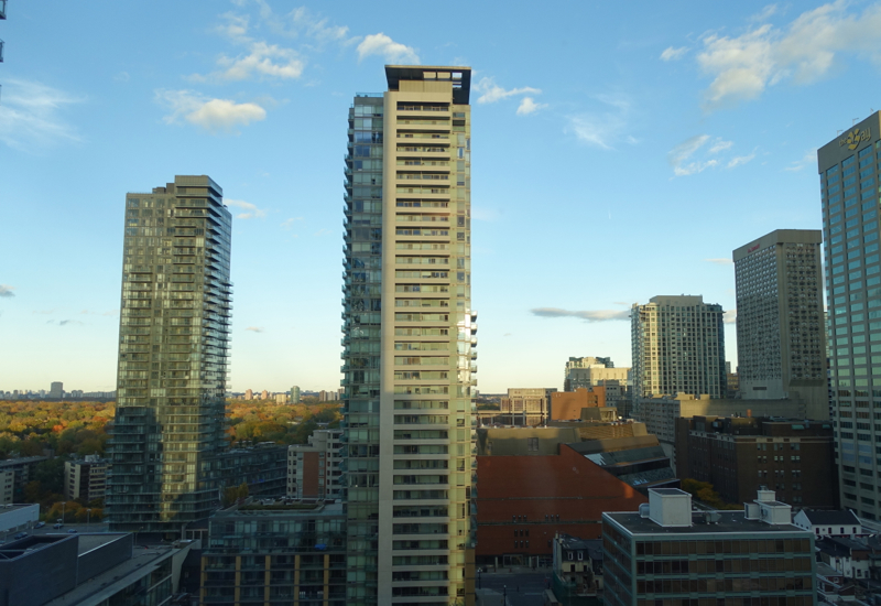 View from Four Seasons Toronto Premier Room