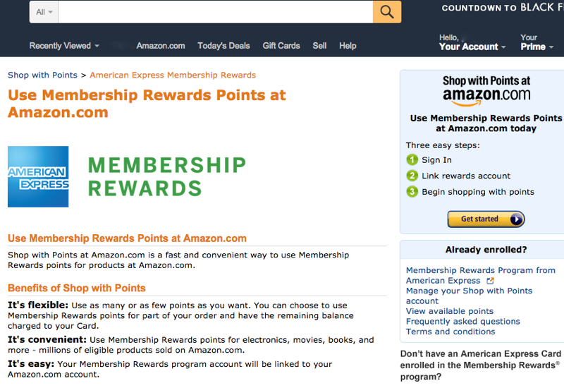 AMEX Membership Rewards: $15 Off $50 at Amazon