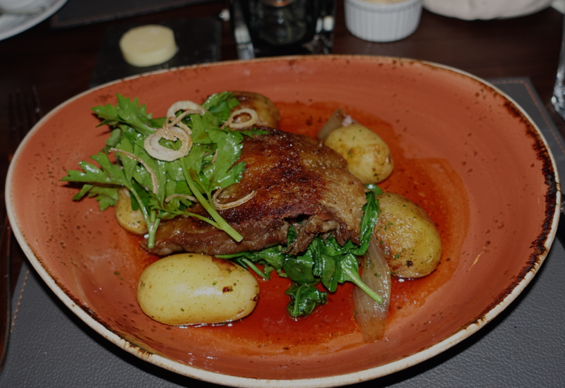 Duck Confit, Cafe Boulud Toronto Review