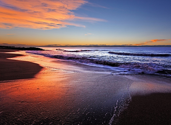 Sunrise in Miramar, Argentina