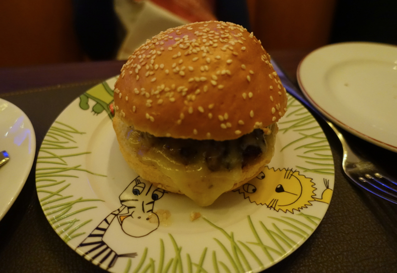 Kid's Cheeseburger, Cafe Boulud Toronto Review