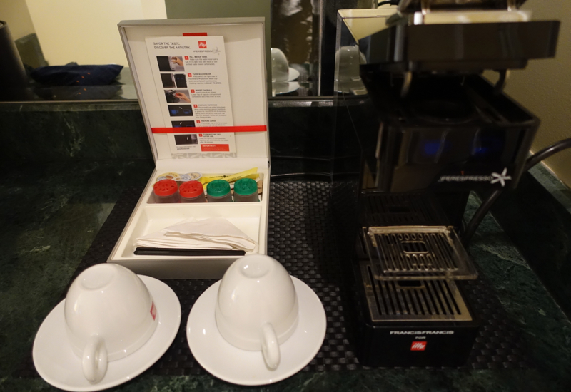 Park Hyatt Toronto Review-illy Espresso Maker