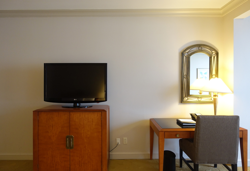 Park Hyatt Toronto Review-Park Room TV and Work Desk