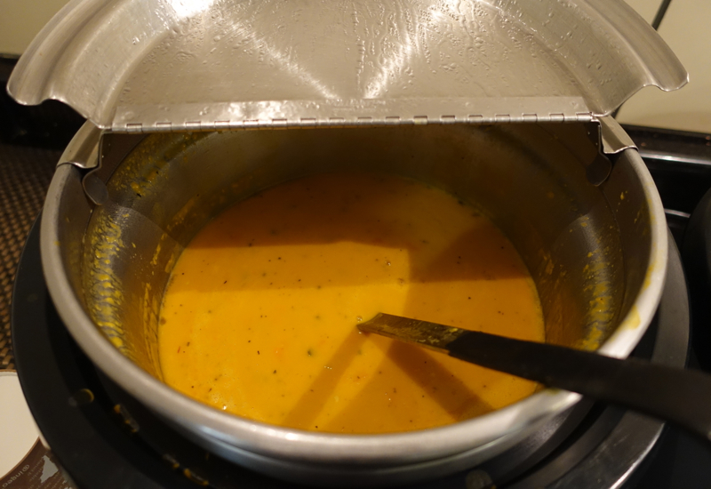 Pumpkin Soup, Admirals Club Lounge Review JFK Terminal 8