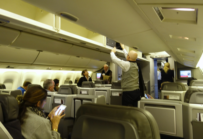 Review: American Airlines 767-300 Business Class Cabin