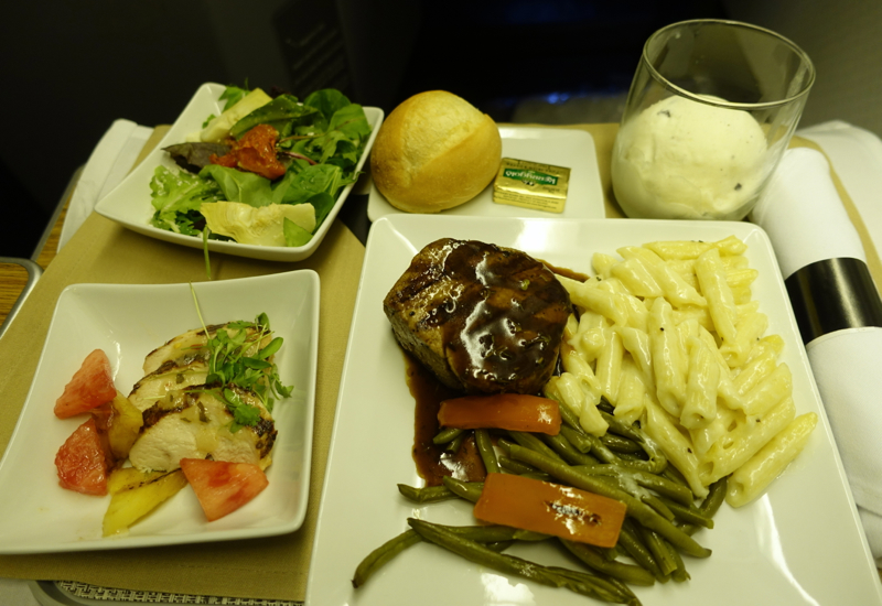 Express Meal Option, AA Business Class Review 767-300